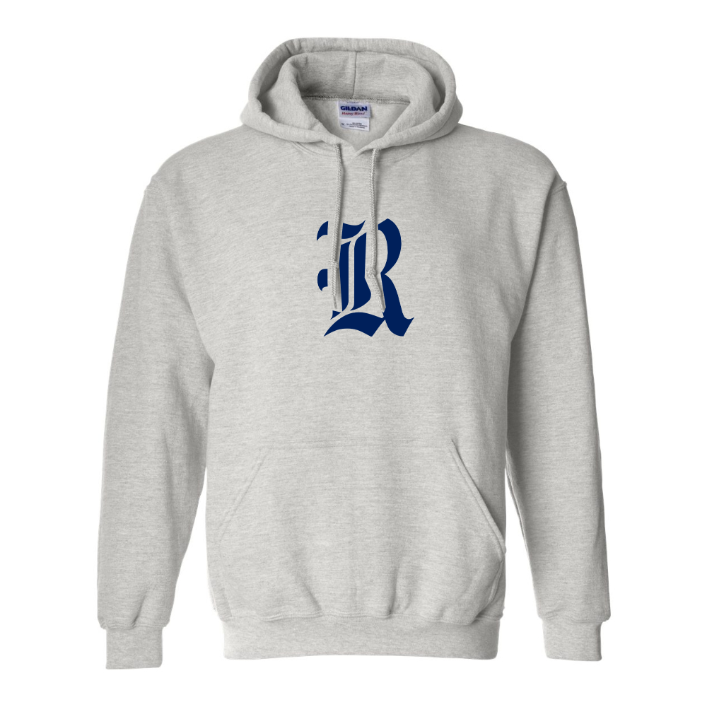 Men's Rice Owls Logo Gildan  Heavy Blend Hooded Sweatshirt