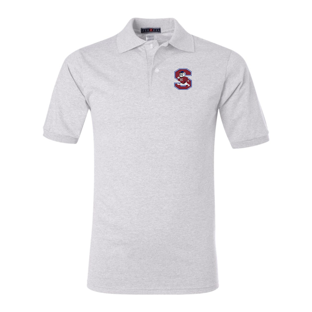Men's South Carolina State Bulldogs Logo JERZEES  SpotShield polo