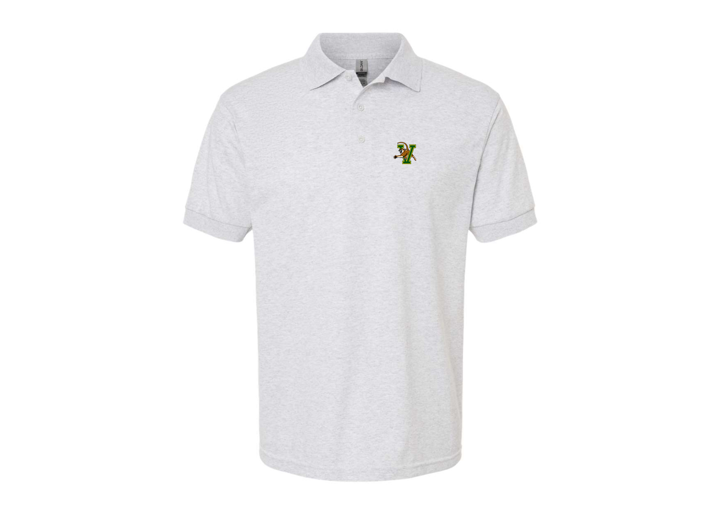 Men's Vermont Catamounts Gildan Dry Blend Jersey Polo