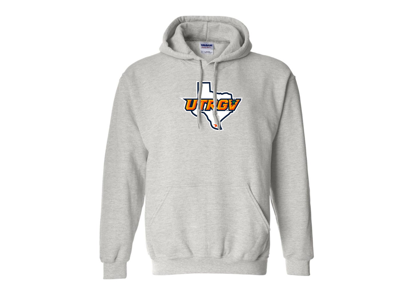Men's UTRGV Vaqueros Gildan Heavy Blend Hooded Sweatshirt