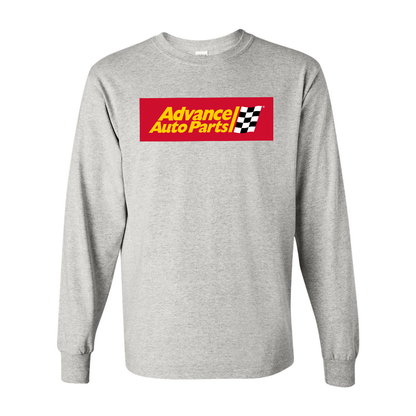 Men's Advance Auto Parts Logo Gildan Heavy Cotton Long Sleeve T-Shirt