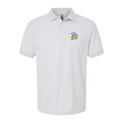 Men's San Jose State Spartans Logo Gildan Dry Blend Jersey Polo