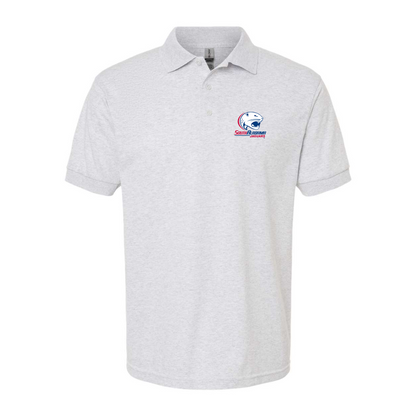 Men's South Alabama Jaguars Logo Gildan Dry Blend Jersey Polo