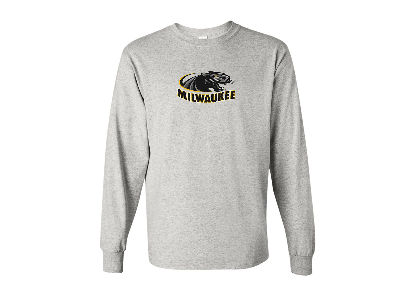 Men's Wisconsin Milwaukee Panthers Gildan Heavy Cotton Long Sleeve T-Shirt