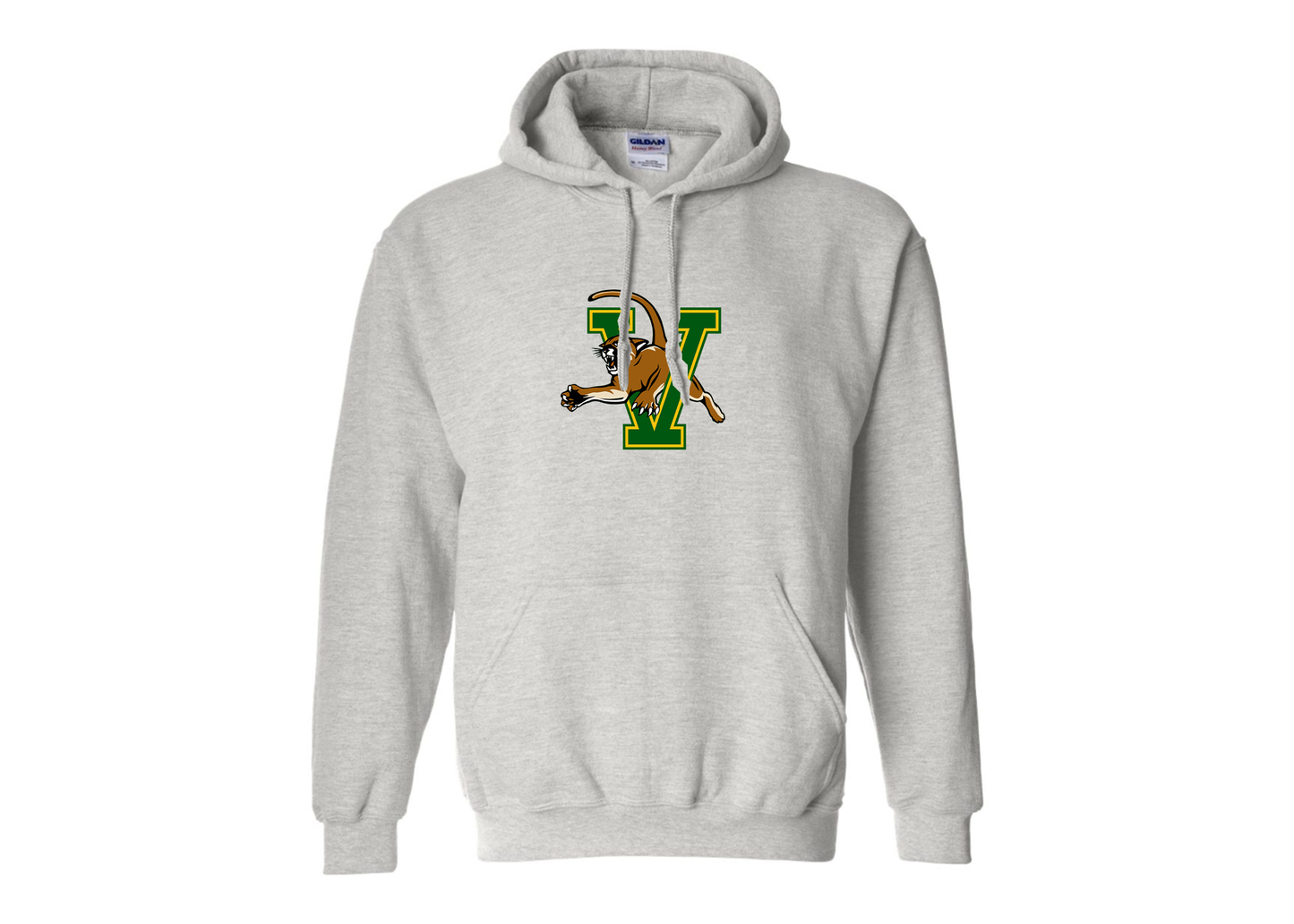 Men's Vermont Catamounts Gildan  Heavy Blend Hooded Sweatshirt