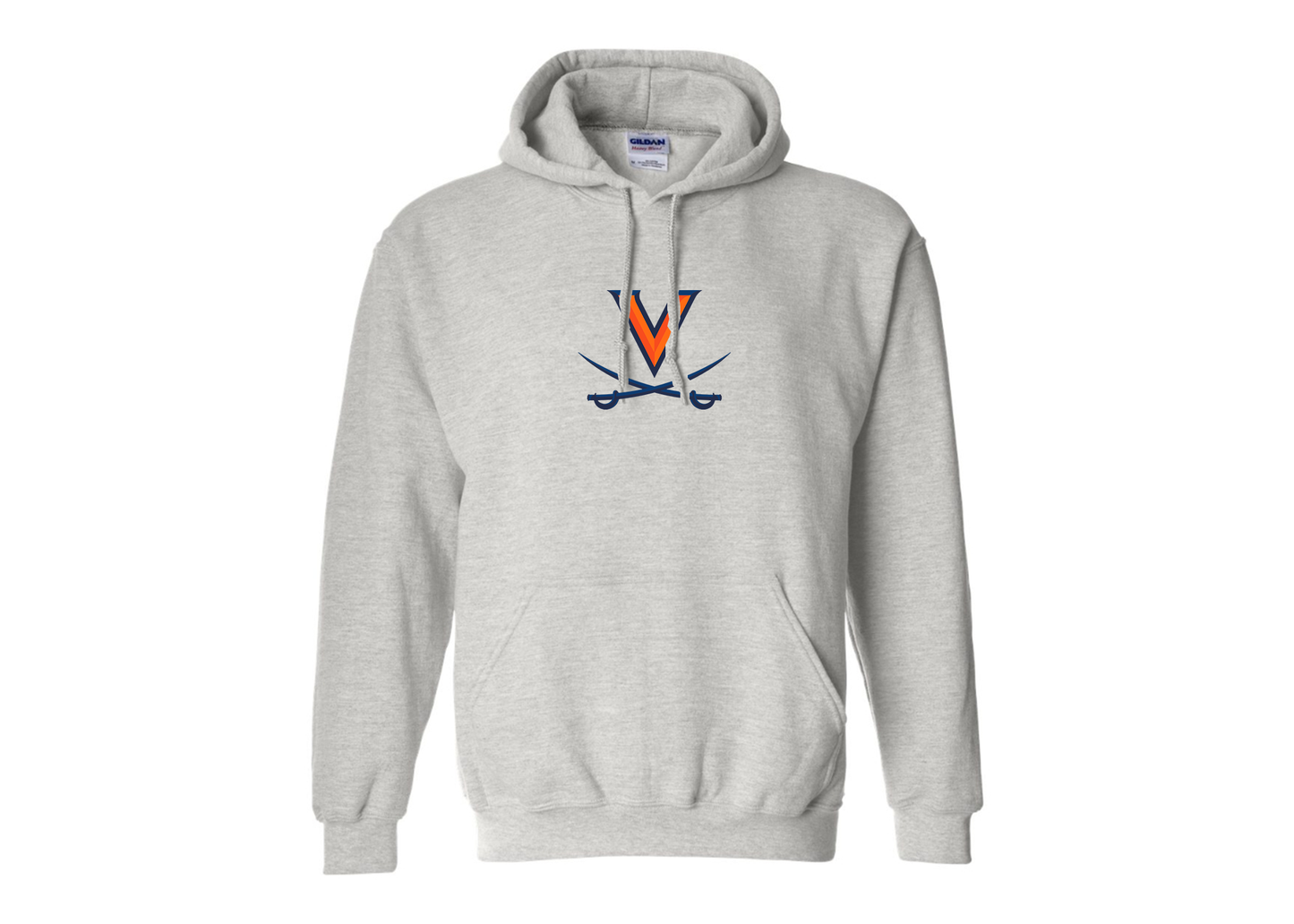 Men's Virginia Cavaliers Gildan  Heavy Blend Hooded Sweatshirt