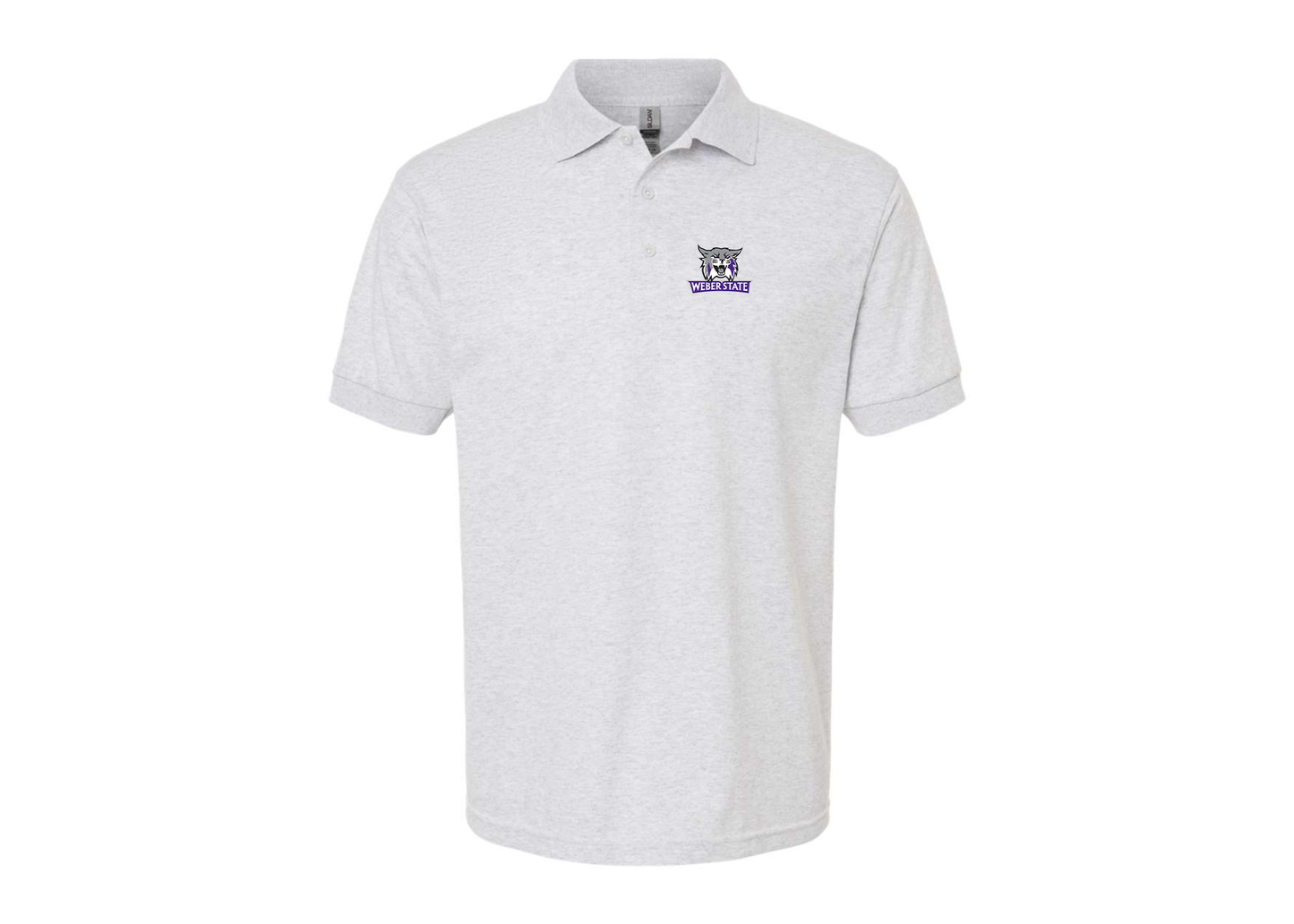 Men's Weber State Wildcats Gildan Dry Blend Jersey Polo