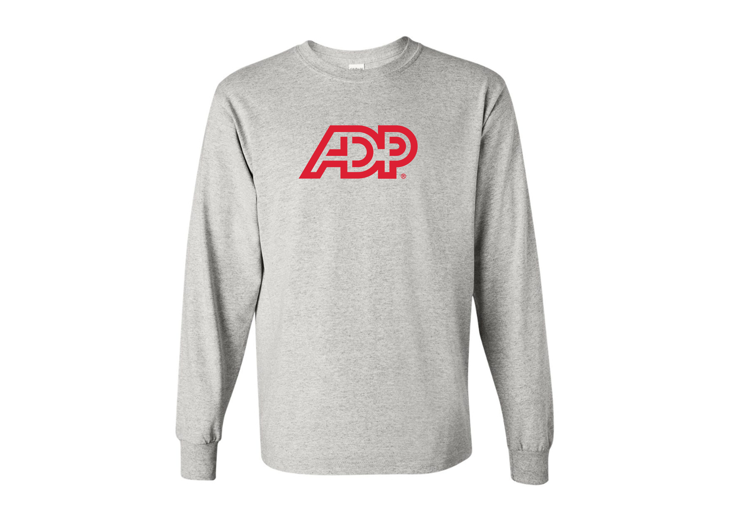 Men's ADP Logo Gildan Heavy Cotton Long Sleeve T-Shirt