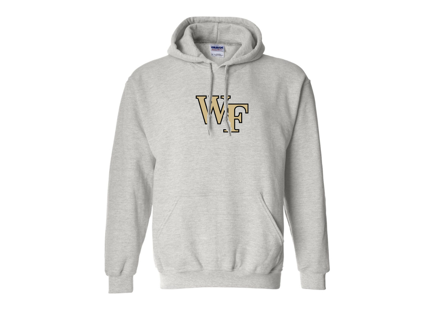 Men's Wake Forest Demon Deacons Gildan  Heavy Blend Hooded Sweatshirt