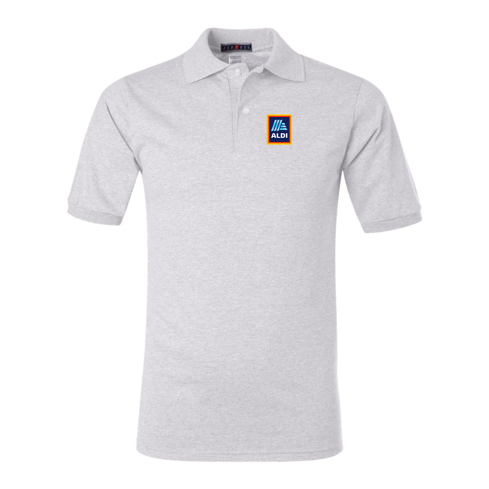 Men's Aldi Logo JERZEES  SpotShield polo