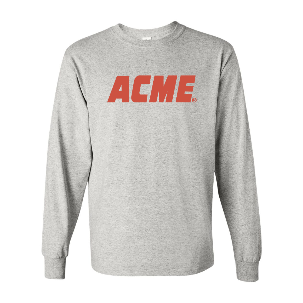 Men's ACME Logo Gildan Heavy Cotton Long Sleeve T-Shirt