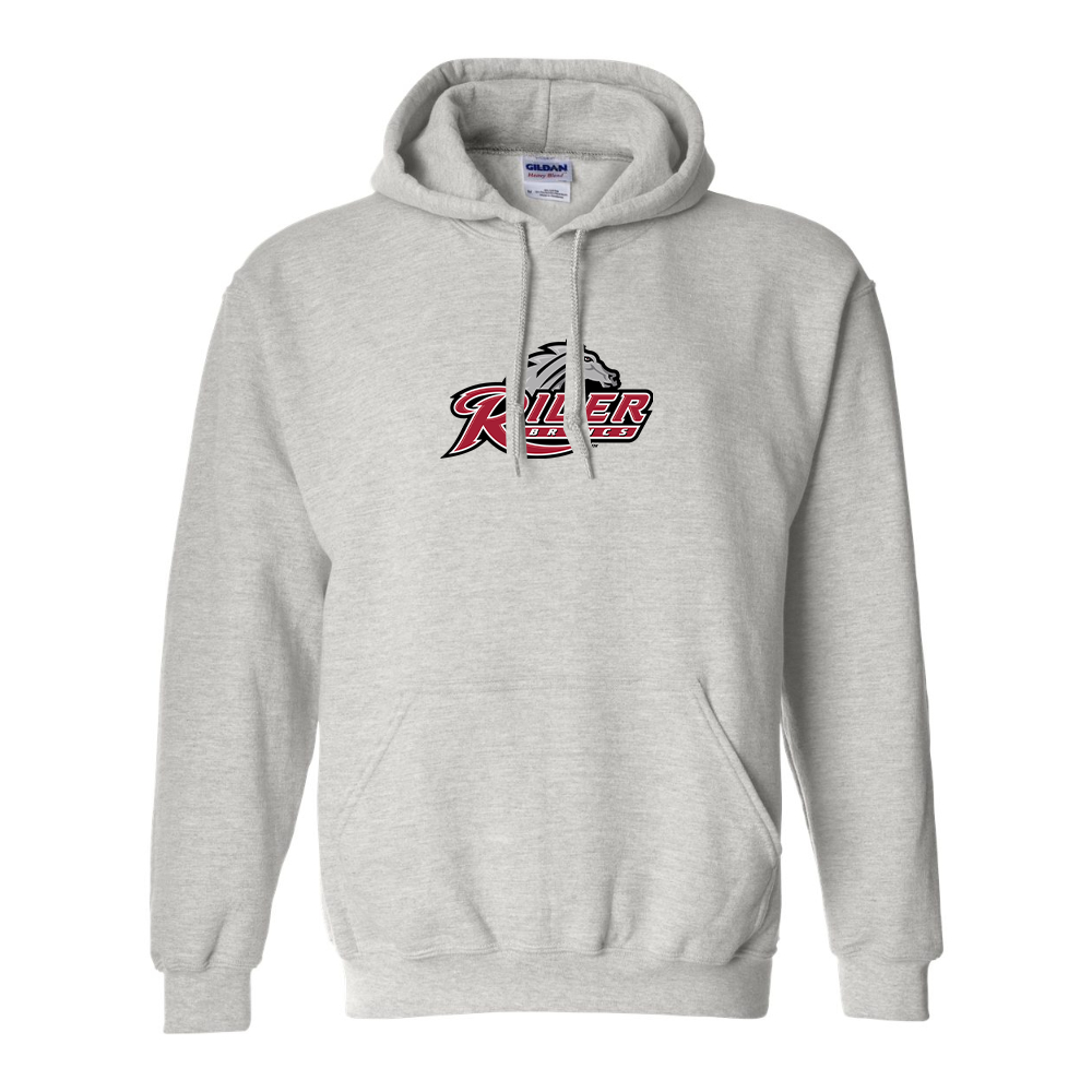 Men's Rider Broncs Logo Gildan  Heavy Blend Hooded Sweatshirt
