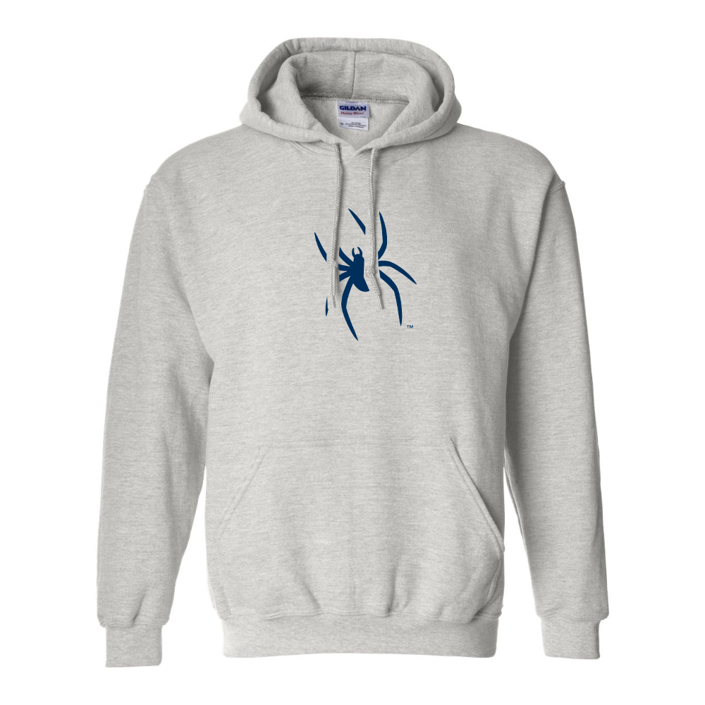 Men's Richmond Spiders Logo Gildan  Heavy Blend Hooded Sweatshirt