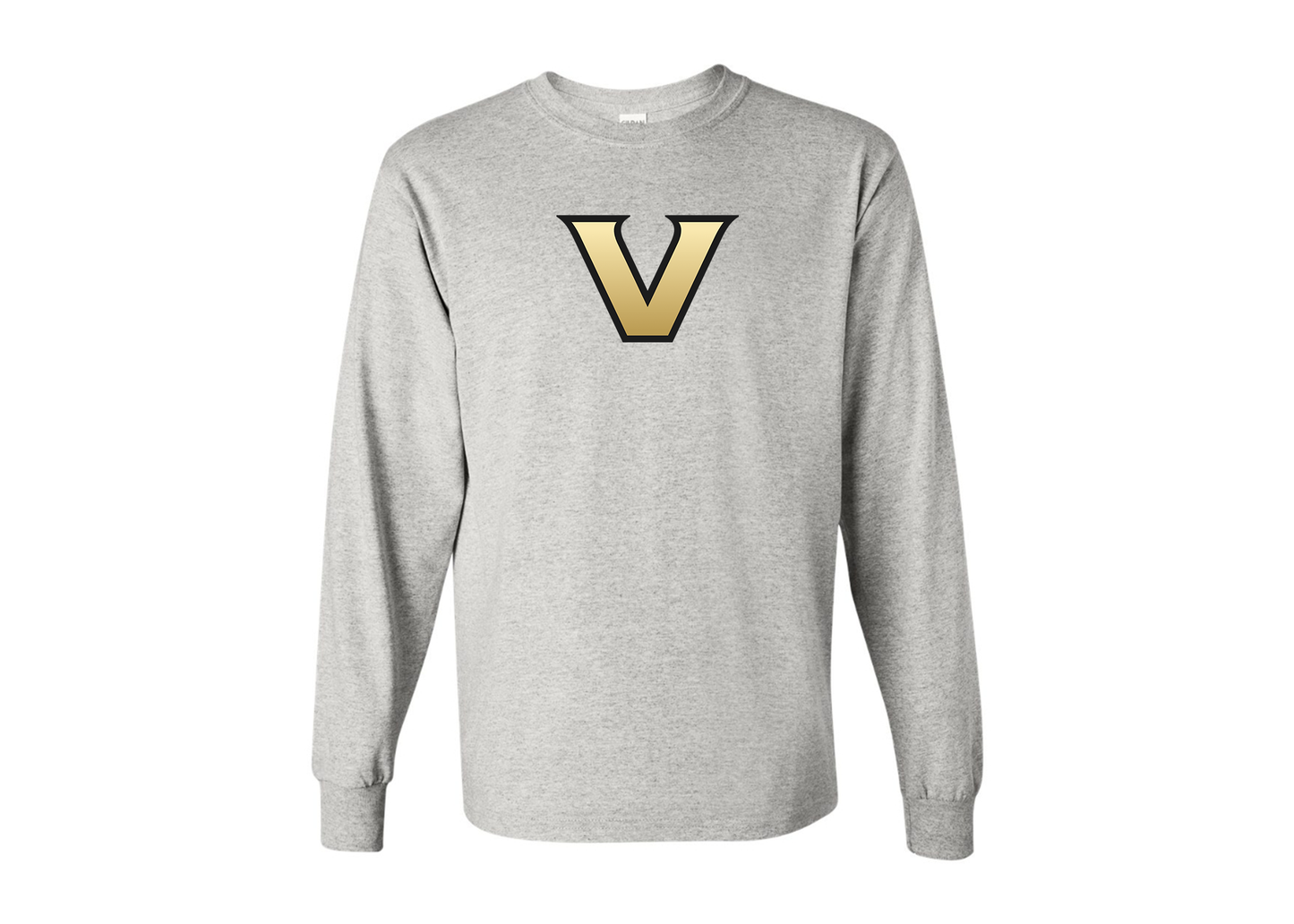 Men's Vanderbilt Commodores Gildan Heavy Cotton Long Sleeve T-Shirt