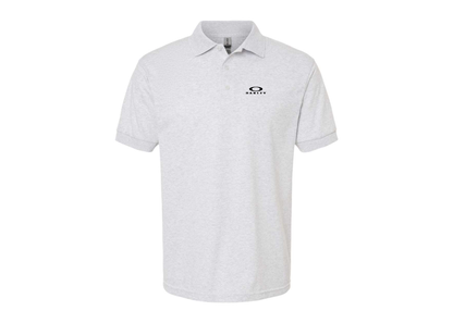 Men's Oakley Logo Gildan Dry Blend Jersey Polo