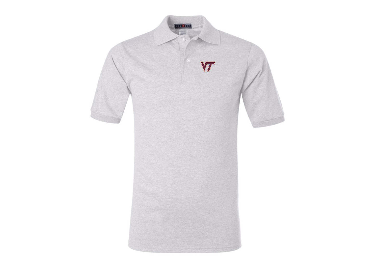 Men's Virginia Tech Hokies JERZEES  SpotShield polo