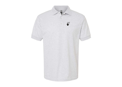 Men's Off-White Hand Gildan Dry Blend Jersey Polo