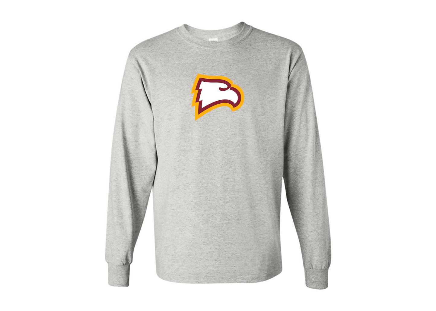 Men's Winthrop Eagles Gildan Heavy Cotton Long Sleeve T-Shirt