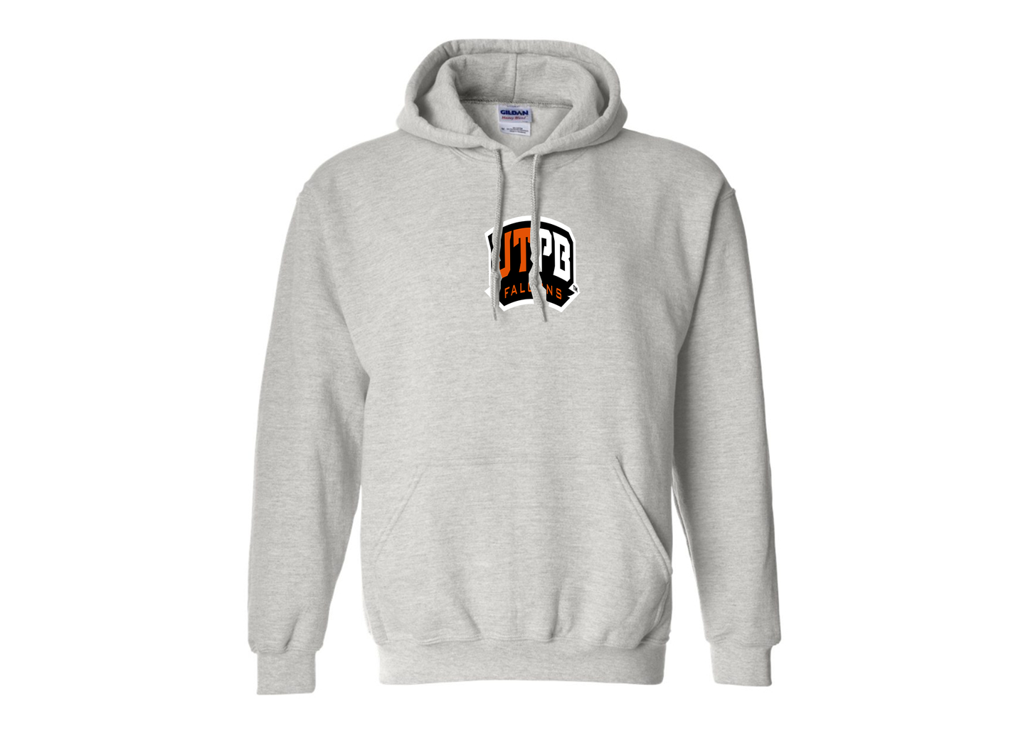 Men's UTPB Falcons Gildan  Heavy Blend Hooded Sweatshirt