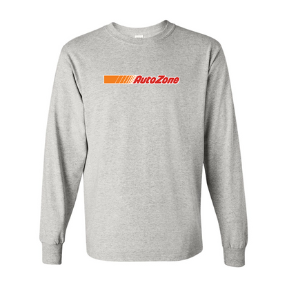 Men's AutoZone Logo Gildan Heavy Cotton Long Sleeve T-Shirt