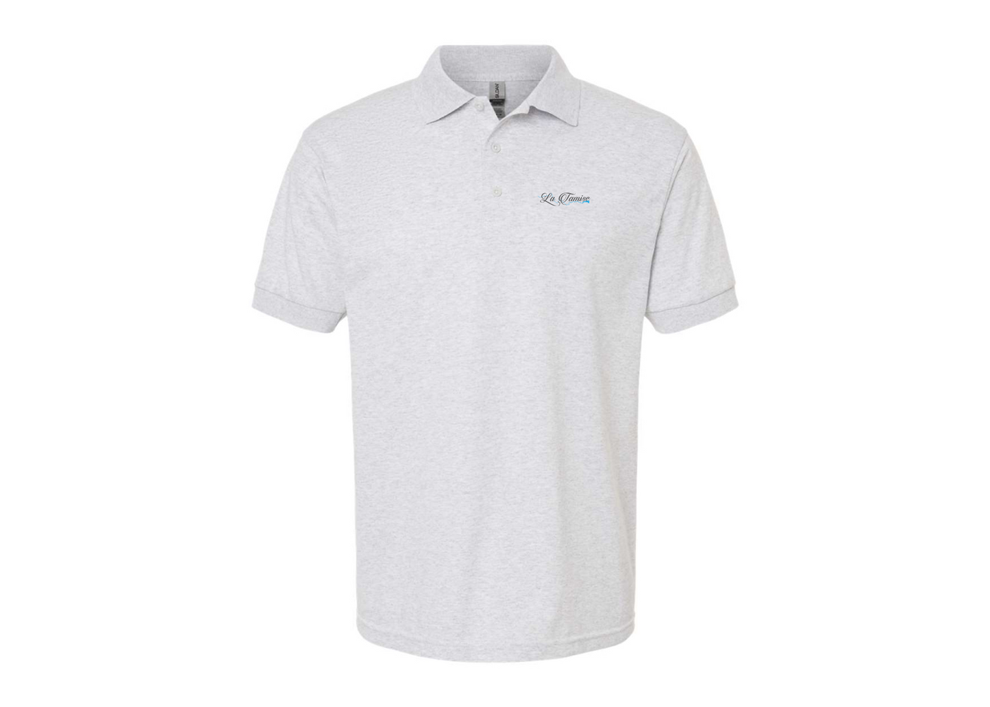 Men's La Tamise Logo Gildan Dry Blend Jersey Polo