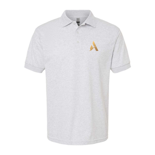 Men's Accor Golden Logo Gildan Dry Blend Jersey Polo