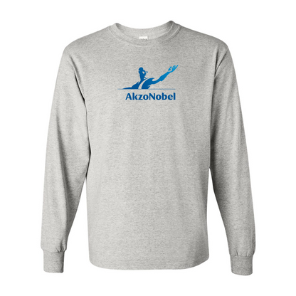 Men's AkzoNobel Logo Gildan Heavy Cotton Long Sleeve T-Shirt