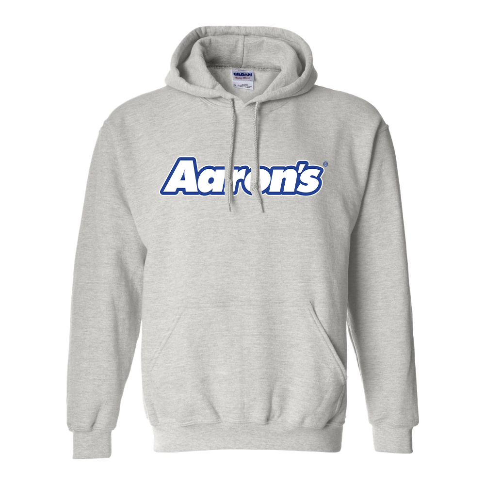 Men's Aaron_s Logo Gildan  Heavy Blend Hooded Sweatshirt