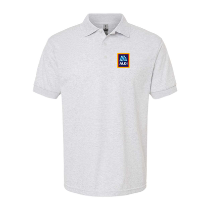 Men's Aldi Logo Gildan Dry Blend Jersey Polo
