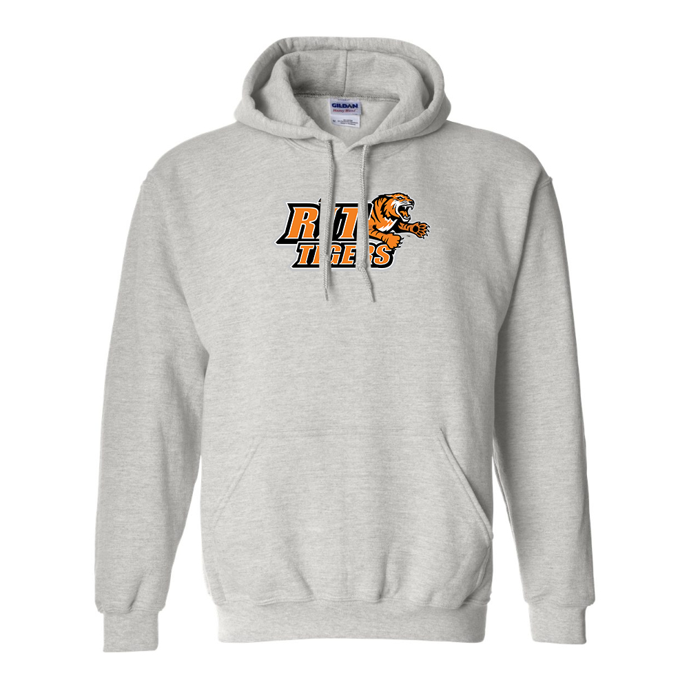 Men's RIT Tigers Logo Gildan  Heavy Blend Hooded Sweatshirt