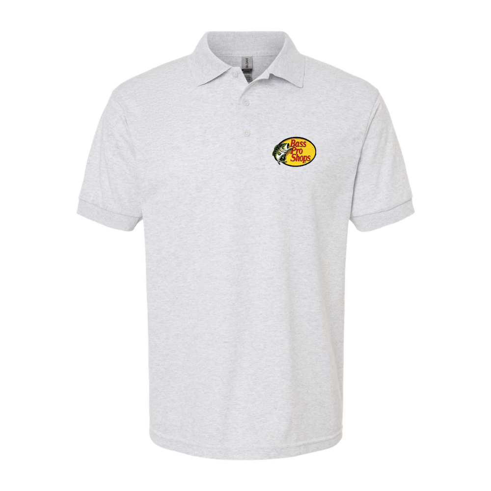 Men's Bass Pro Shops Logo Gildan Dry Blend Jersey Polo