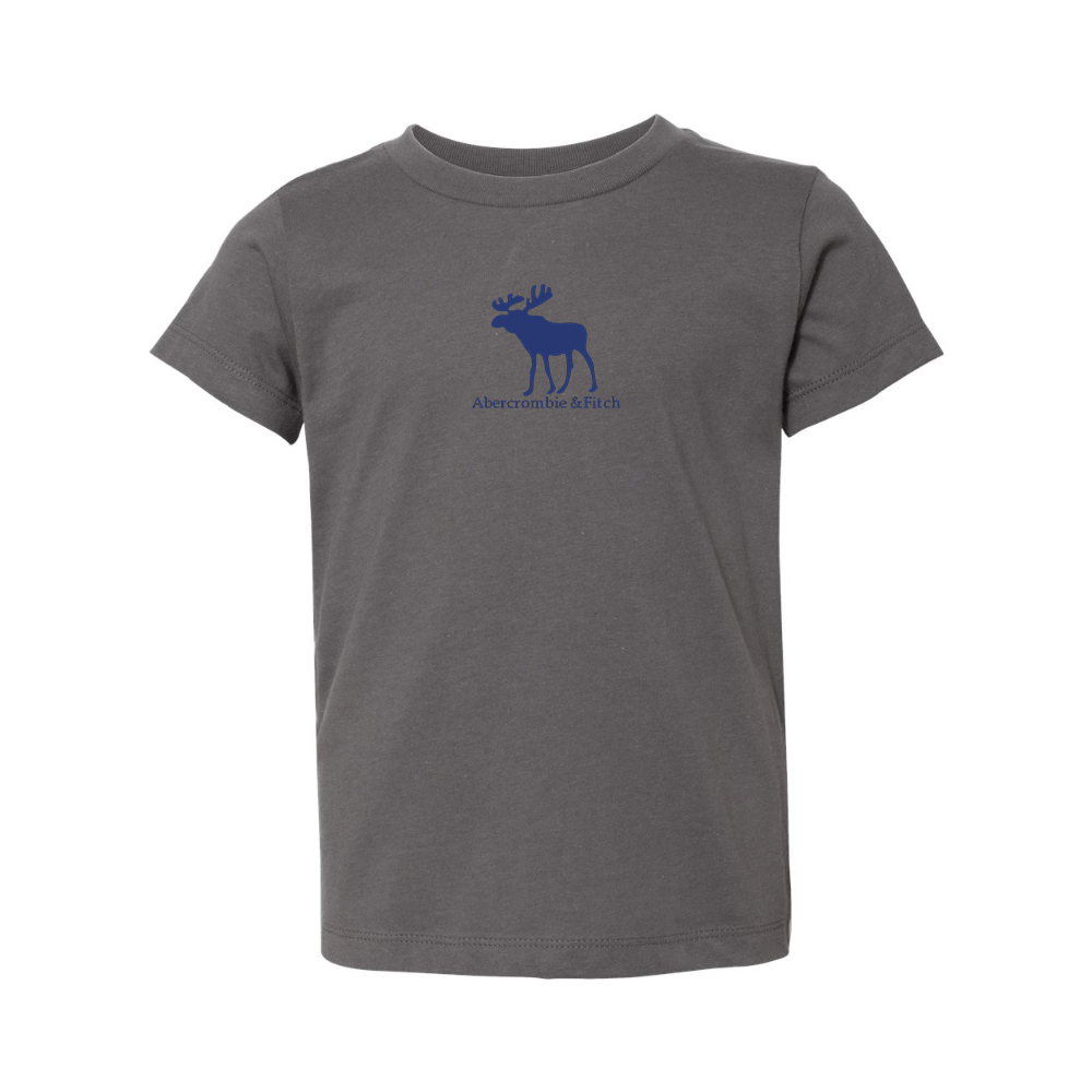 Abercrombie & Fitch Moose Logo BELLA  CANVAS Toddler Jersey Tee