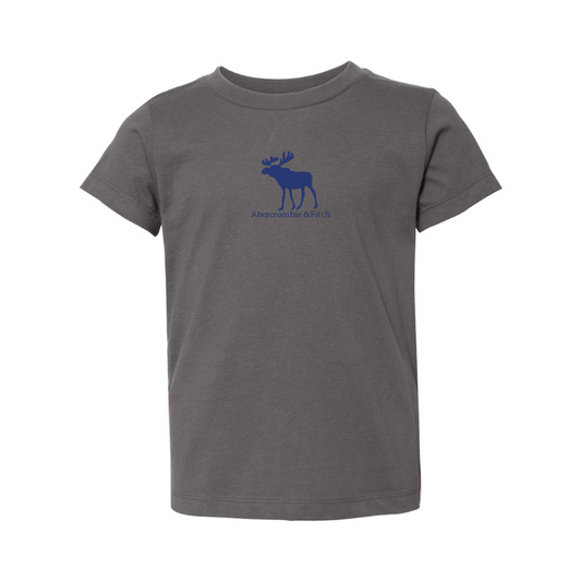 Abercrombie & Fitch Moose Logo BELLA  CANVAS Toddler Jersey Tee