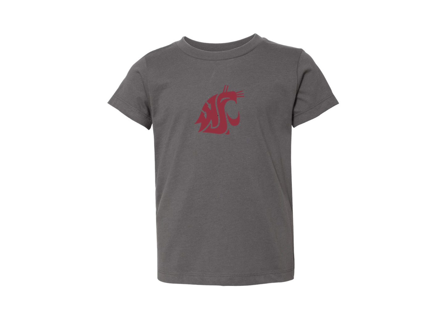Washington State Cougars BELLA  CANVAS Toddler Jersey Tee