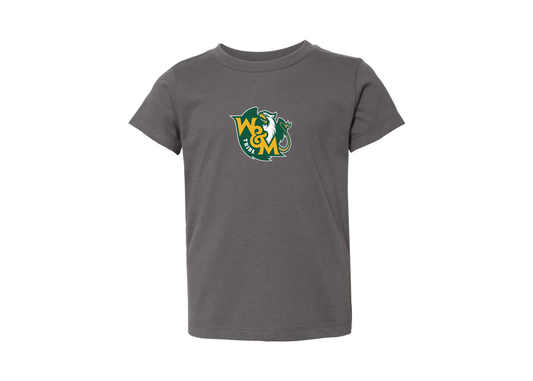William and Mary Tribe BELLA  CANVAS Toddler Jersey Tee