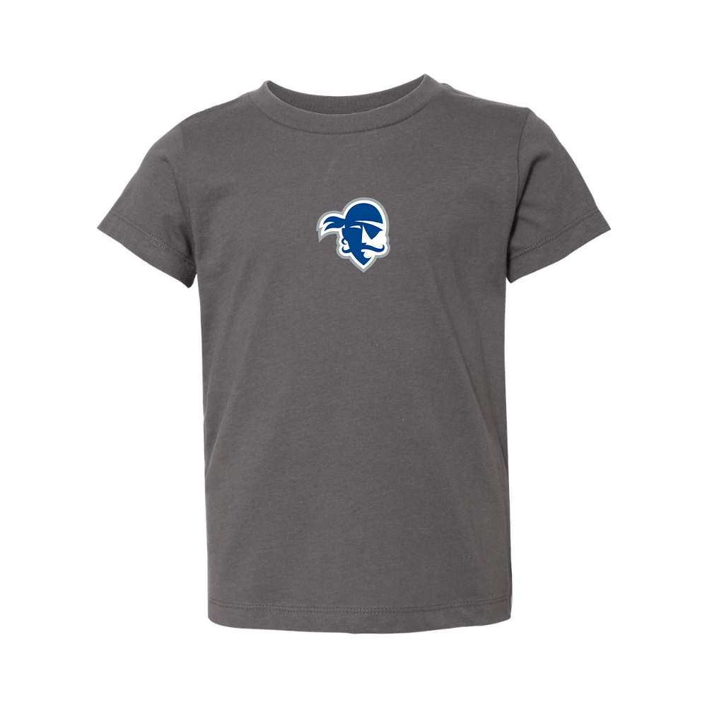 Seton Hall Pirates Logo BELLA  CANVAS Toddler Jersey Tee