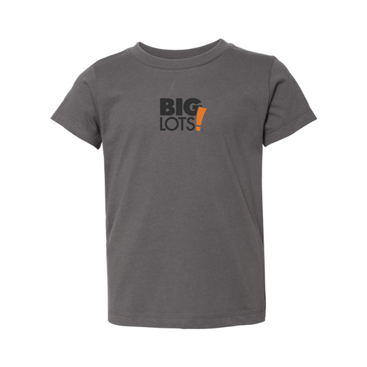 Big Lots Logo BELLA  CANVAS Toddler Jersey Tee