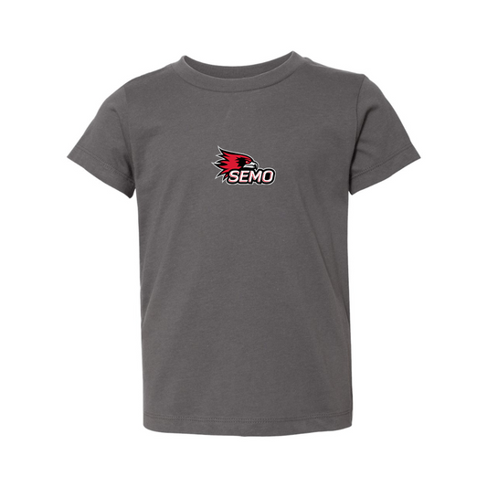 SEMO Redhawks Logo BELLA  CANVAS Toddler Jersey Tee