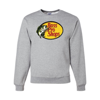 Men's Bass Pro Shops Logo JERZEES NuBlend Crewneck Sweatshirt