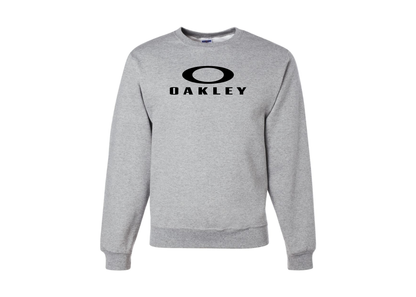 Men's Oakley Logo JERZEES NuBlend Crewneck Sweatshirt