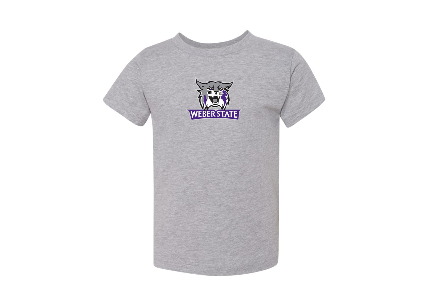 Weber State Wildcats BELLA  CANVAS Toddler Jersey Tee