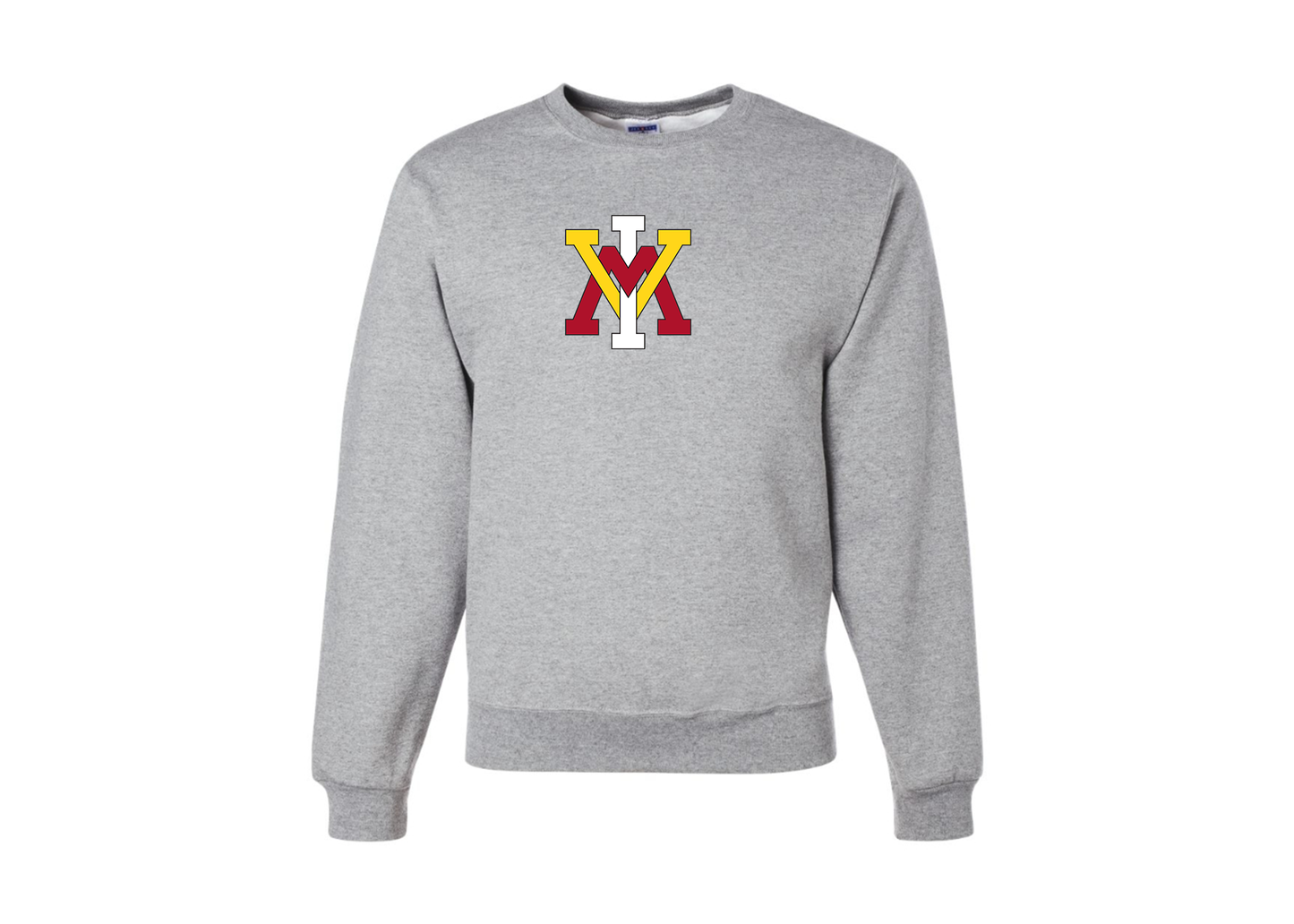 Men's VMI Keydets JERZEES NuBlend Crewneck Sweatshirt