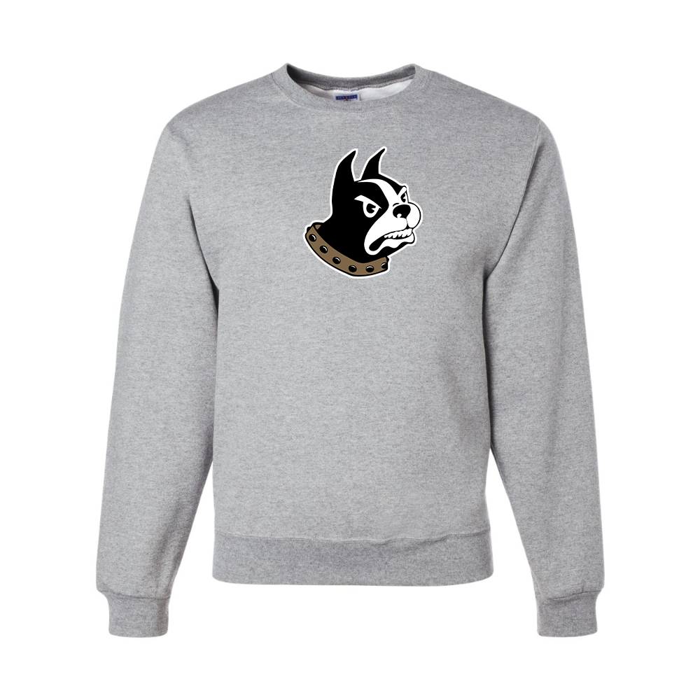 Men's Wofford Terriers JERZEES NuBlend Crewneck Sweatshirt