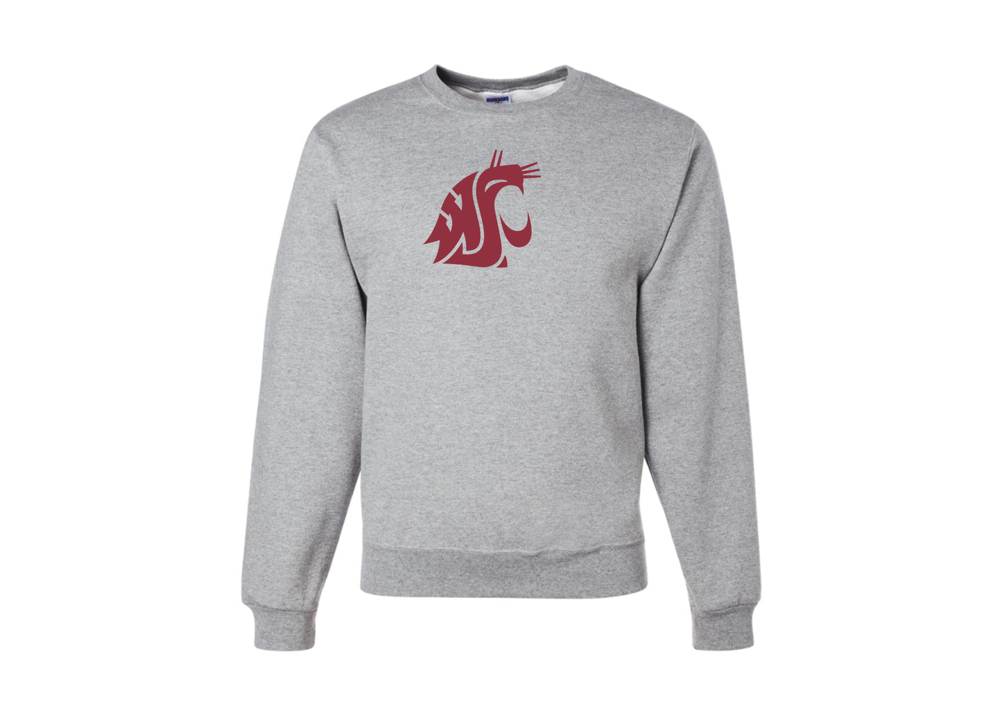 Men's Washington State Cougars JERZEES NuBlend Crewneck Sweatshirt