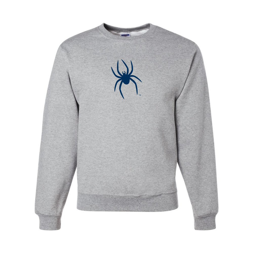 Men's Richmond Spiders Logo  JERZEES NuBlend Crewneck Sweatshirt
