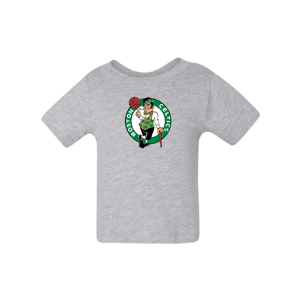 Boston Celtics Logo BELLA CANVAS Infant Jersey Tee