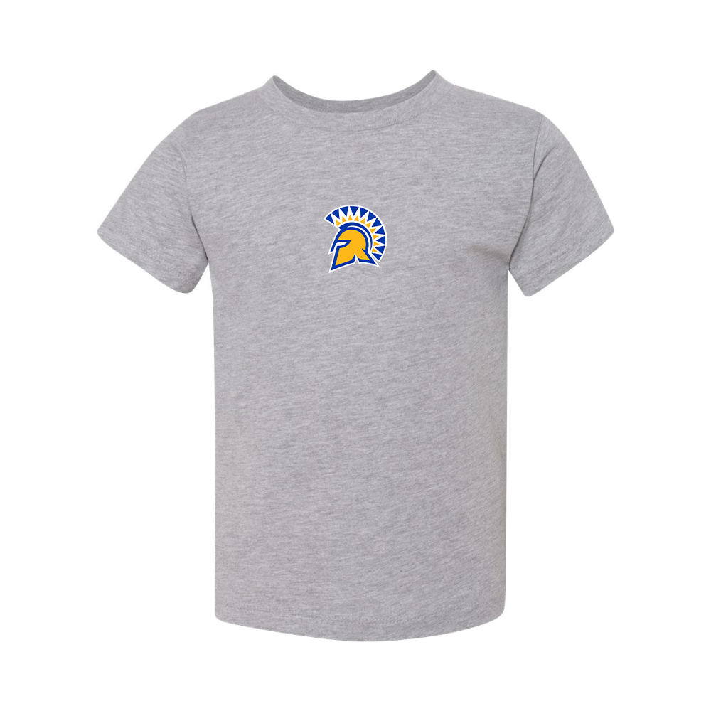 San Jose State Spartans Logo BELLA  CANVAS Toddler Jersey Tee