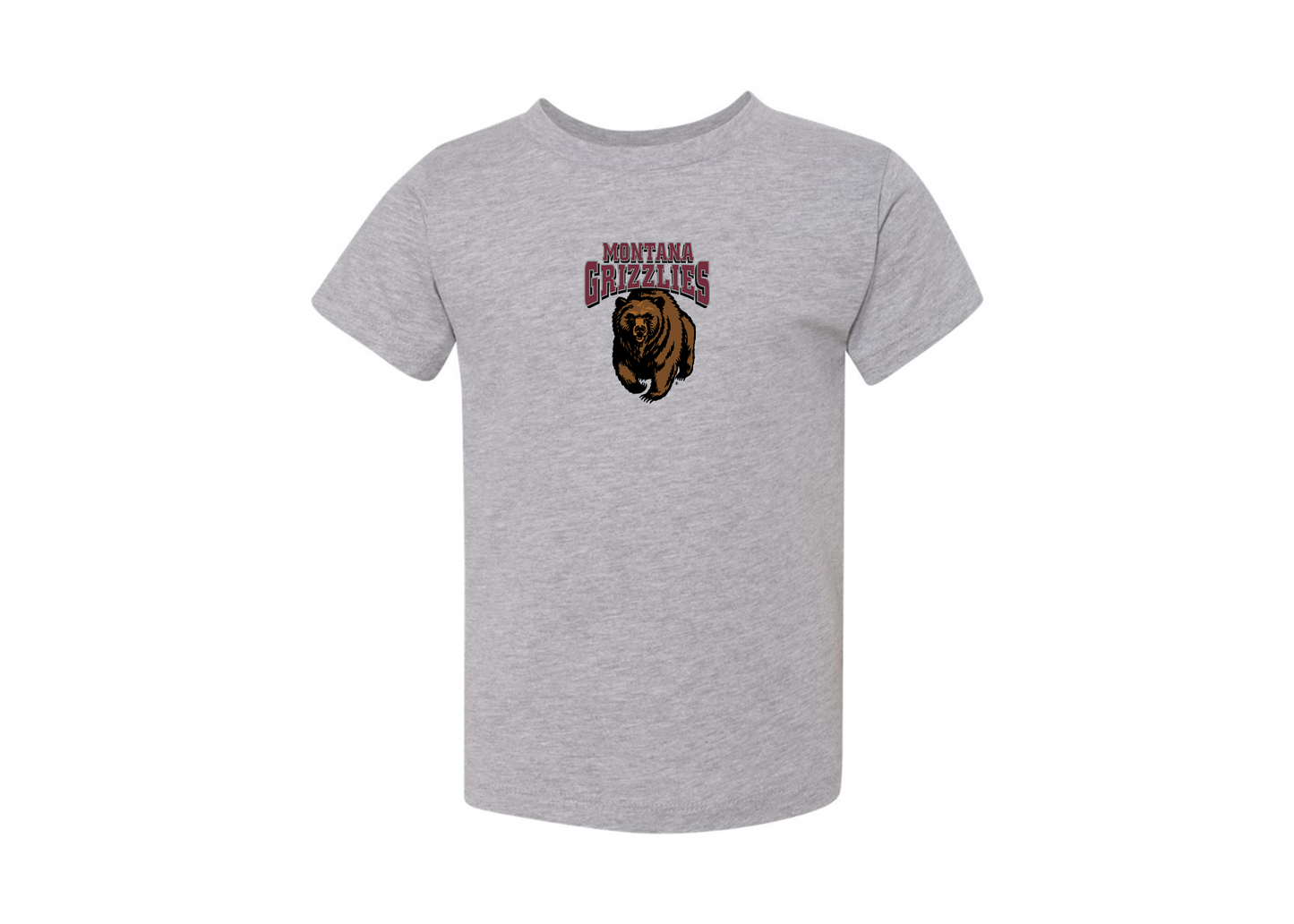 Montana Grizzliesl BELLA  CANVAS Toddler Jersey Tee