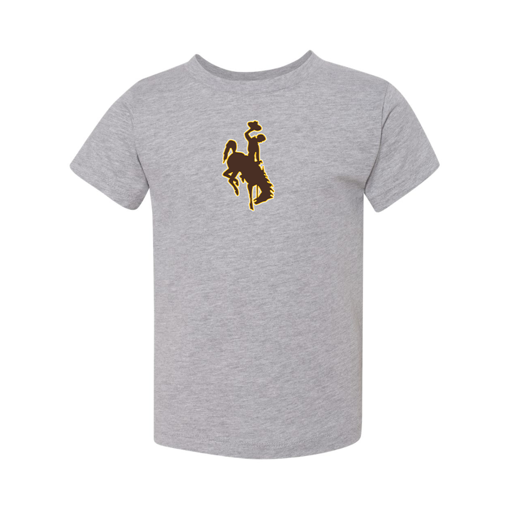 Wyoming Cowboys BELLA  CANVAS Toddler Jersey Tee