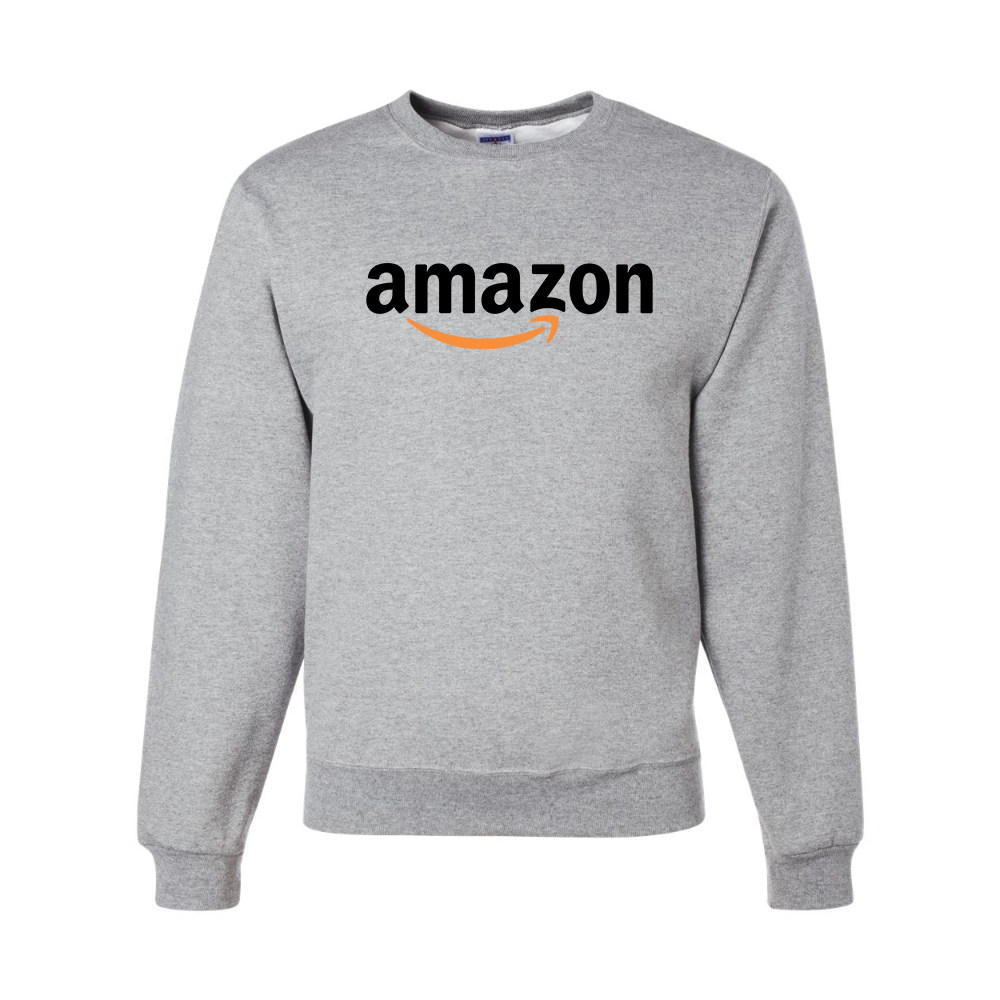 Men's Amazon Logo  JERZEES NuBlend Crewneck Sweatshirt